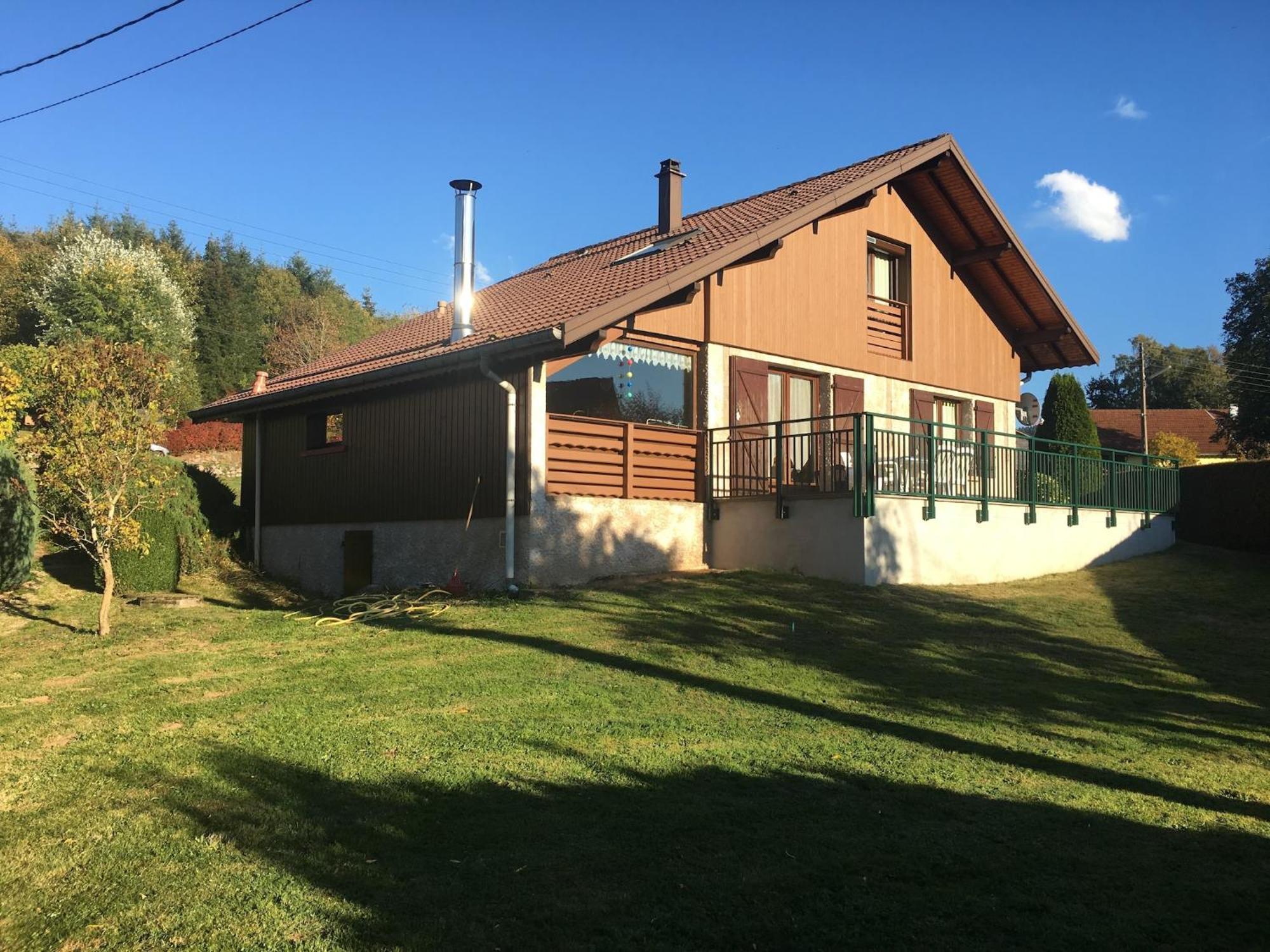 Elegant Chalet In Gerb Pal In Cosy Environment Gerbépal Bagian luar foto